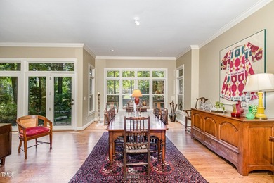 Welcome to this extraordinary residence located in the highly on Governors Club in North Carolina - for sale on GolfHomes.com, golf home, golf lot