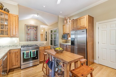 Welcome to this extraordinary residence located in the highly on Governors Club in North Carolina - for sale on GolfHomes.com, golf home, golf lot