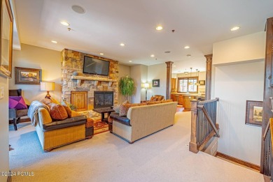 Experience mountain elegance in this luxurious three-bedroom on Canyons Golf Course in Utah - for sale on GolfHomes.com, golf home, golf lot