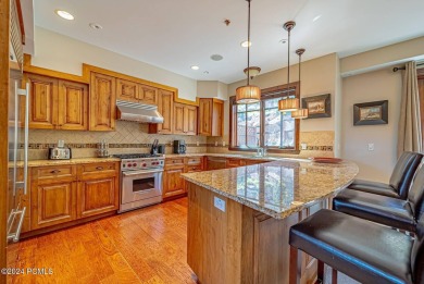 Experience mountain elegance in this luxurious three-bedroom on Canyons Golf Course in Utah - for sale on GolfHomes.com, golf home, golf lot