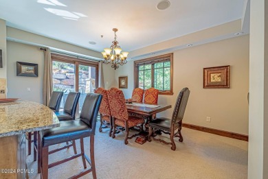 Experience mountain elegance in this luxurious three-bedroom on Canyons Golf Course in Utah - for sale on GolfHomes.com, golf home, golf lot