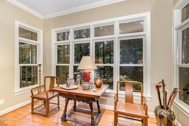 Welcome to this extraordinary residence located in the highly on Governors Club in North Carolina - for sale on GolfHomes.com, golf home, golf lot