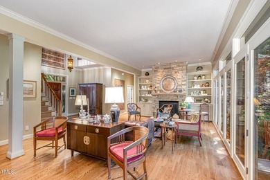 Welcome to this extraordinary residence located in the highly on Governors Club in North Carolina - for sale on GolfHomes.com, golf home, golf lot