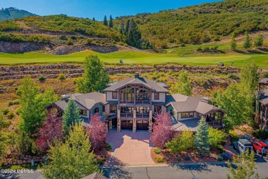 Experience mountain elegance in this luxurious three-bedroom on Canyons Golf Course in Utah - for sale on GolfHomes.com, golf home, golf lot