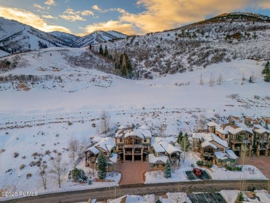 Experience mountain elegance in this luxurious three-bedroom on Canyons Golf Course in Utah - for sale on GolfHomes.com, golf home, golf lot