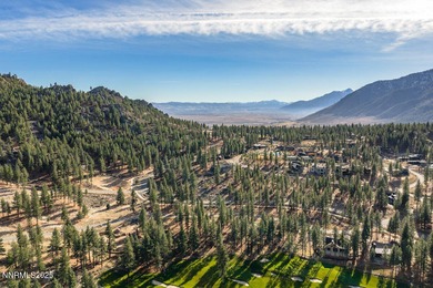 This sunny, gently sloping 0.846-acre parcel captures sweeping on Clear Creek Tahoe in Nevada - for sale on GolfHomes.com, golf home, golf lot