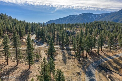 This sunny, gently sloping 0.846-acre parcel captures sweeping on Clear Creek Tahoe in Nevada - for sale on GolfHomes.com, golf home, golf lot