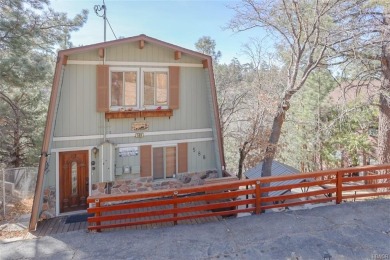 This charming Gambrel-style cabin in the Moonridge section of on Big Bear Mountain Ski and Golf Resort in California - for sale on GolfHomes.com, golf home, golf lot