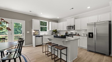 Discover the popular Cali floor plan at Northwoods at Mirror on Mirror Lake Golf Club in Georgia - for sale on GolfHomes.com, golf home, golf lot