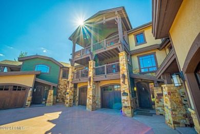 Experience mountain elegance in this luxurious three-bedroom on Canyons Golf Course in Utah - for sale on GolfHomes.com, golf home, golf lot