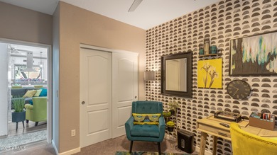 Move-in ready 4BR, 2BA single-story home in Ocotillo, next to on Ocotillo Golf Resort  in Arizona - for sale on GolfHomes.com, golf home, golf lot