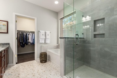 Nestled on a quiet cul-de-sac street and perched high above the on Anthem Golf and Country Club  in Arizona - for sale on GolfHomes.com, golf home, golf lot