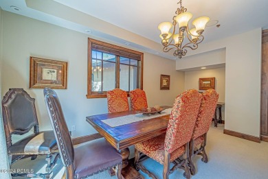 Experience mountain elegance in this luxurious three-bedroom on Canyons Golf Course in Utah - for sale on GolfHomes.com, golf home, golf lot