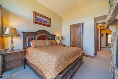 Experience mountain elegance in this luxurious three-bedroom on Canyons Golf Course in Utah - for sale on GolfHomes.com, golf home, golf lot