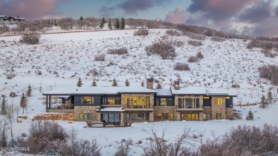 This magnificent contemporary legacy home set in the natural on Glenwild Golf Club and Spa in Utah - for sale on GolfHomes.com, golf home, golf lot