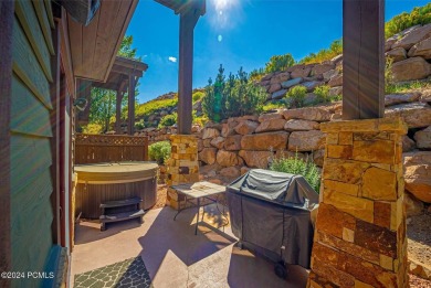 Experience mountain elegance in this luxurious three-bedroom on Canyons Golf Course in Utah - for sale on GolfHomes.com, golf home, golf lot