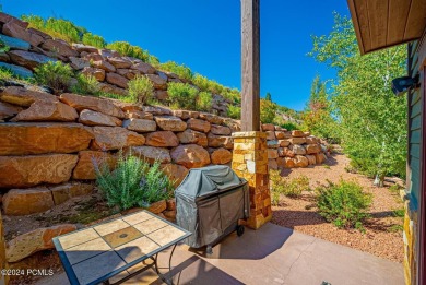 Experience mountain elegance in this luxurious three-bedroom on Canyons Golf Course in Utah - for sale on GolfHomes.com, golf home, golf lot