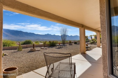 Lovely Laredo with Panoramic Mountain Views! Great Curb Appeal! on Saddlebrooke Golf Course in Arizona - for sale on GolfHomes.com, golf home, golf lot