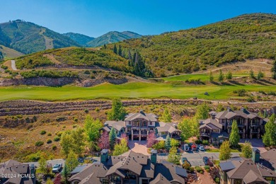 Experience mountain elegance in this luxurious three-bedroom on Canyons Golf Course in Utah - for sale on GolfHomes.com, golf home, golf lot