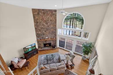 Welcome to this immaculate 4-bedroom LAKEFRONT home in the on Lords Valley Country Club, Inc in Pennsylvania - for sale on GolfHomes.com, golf home, golf lot