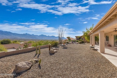 Lovely Laredo with Panoramic Mountain Views! Great Curb Appeal! on Saddlebrooke Golf Course in Arizona - for sale on GolfHomes.com, golf home, golf lot