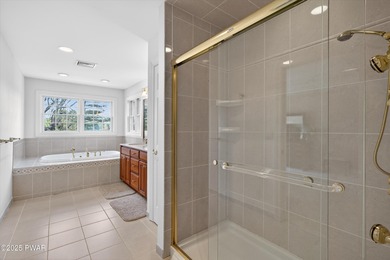 Welcome to this immaculate 4-bedroom LAKEFRONT home in the on Lords Valley Country Club, Inc in Pennsylvania - for sale on GolfHomes.com, golf home, golf lot