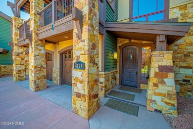 Experience mountain elegance in this luxurious three-bedroom on Canyons Golf Course in Utah - for sale on GolfHomes.com, golf home, golf lot