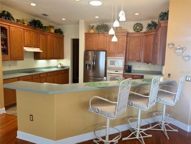 Great 3/2 Hampton Model on the Pond in Tamarron with a view to on Eagle Ridge At Spruce Creek Country Club in Florida - for sale on GolfHomes.com, golf home, golf lot