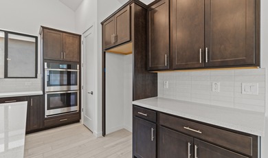 Expansive great room and dining area with optional vaulted on  in Arizona - for sale on GolfHomes.com, golf home, golf lot