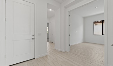 Expansive great room and dining area with optional vaulted on  in Arizona - for sale on GolfHomes.com, golf home, golf lot