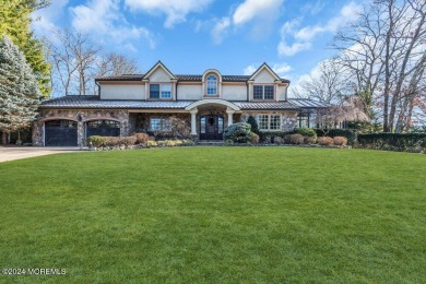 ''Nothing Compares'' to this Custom Luxury Colonial ideally on Manasquan River Golf Club in New Jersey - for sale on GolfHomes.com, golf home, golf lot