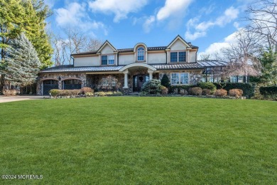 ''Nothing Compares'' to this Custom Luxury Colonial ideally on Manasquan River Golf Club in New Jersey - for sale on GolfHomes.com, golf home, golf lot