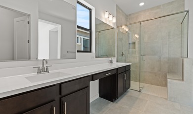 Expansive great room and dining area with optional vaulted on  in Arizona - for sale on GolfHomes.com, golf home, golf lot