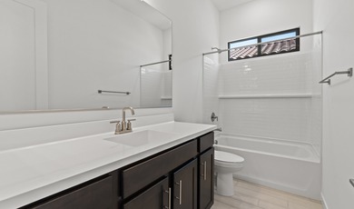 Expansive great room and dining area with optional vaulted on  in Arizona - for sale on GolfHomes.com, golf home, golf lot