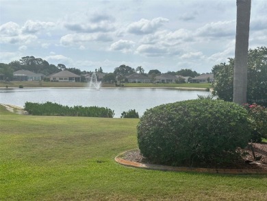 Great 3/2 Hampton Model on the Pond in Tamarron with a view to on Eagle Ridge At Spruce Creek Country Club in Florida - for sale on GolfHomes.com, golf home, golf lot
