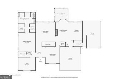 Welcome home to this stunning 5-bedroom, 3.5-bathroom gem on Traditions of Braselton Golf Club in Georgia - for sale on GolfHomes.com, golf home, golf lot