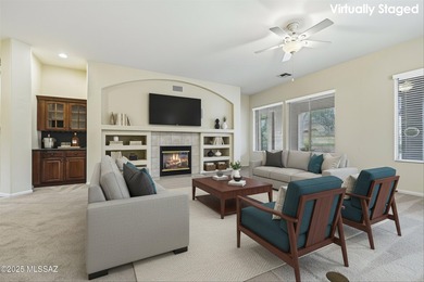 Welcome to this well-maintained Santa Rosa model in the on Heritage Highlands At Dove Mountain in Arizona - for sale on GolfHomes.com, golf home, golf lot