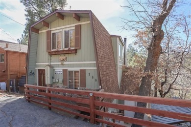 This charming Gambrel-style cabin in the Moonridge section of on Big Bear Mountain Ski and Golf Resort in California - for sale on GolfHomes.com, golf home, golf lot