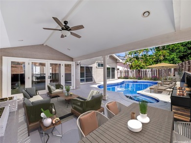 This single-family home near the entrance of desirable Kalama on Hawaii Kai Golf Course  in Hawaii - for sale on GolfHomes.com, golf home, golf lot