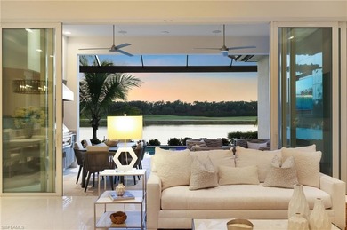 A breathtaking expression of modern luxury in the prestigious on Miromar Lakes Golf Club in Florida - for sale on GolfHomes.com, golf home, golf lot