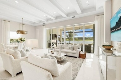 A breathtaking expression of modern luxury in the prestigious on Miromar Lakes Golf Club in Florida - for sale on GolfHomes.com, golf home, golf lot