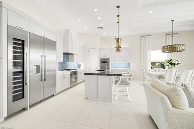 A breathtaking expression of modern luxury in the prestigious on Miromar Lakes Golf Club in Florida - for sale on GolfHomes.com, golf home, golf lot