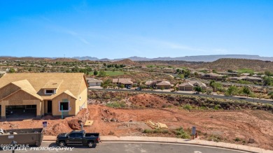 Experience breathtaking views of the city, mountains, and golf on Coral Canyon Golf Course in Utah - for sale on GolfHomes.com, golf home, golf lot