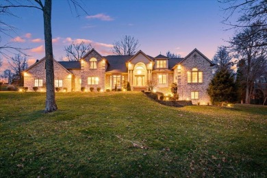 Celebrate Christmas all year long in this beautiful CLV home on Christmas Lake Golf Course in Indiana - for sale on GolfHomes.com, golf home, golf lot