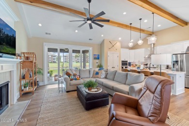 Casual coastal comfort meets a stylishly appointed floor plan on Sea Trail Golf Resort in North Carolina - for sale on GolfHomes.com, golf home, golf lot