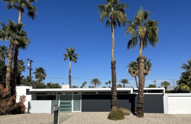 For those that appreciated mid-century architecture, check out on Escena Golf Club in California - for sale on GolfHomes.com, golf home, golf lot