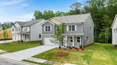 Discover the popular Cali floor plan at Northwoods at Mirror on Mirror Lake Golf Club in Georgia - for sale on GolfHomes.com, golf home, golf lot