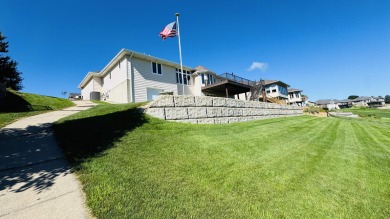 Beautiful 3-bedroom home in Hinton, IA located right on the golf on Deer Run Golf Course in Iowa - for sale on GolfHomes.com, golf home, golf lot