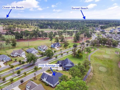 Casual coastal comfort meets a stylishly appointed floor plan on Sea Trail Golf Resort in North Carolina - for sale on GolfHomes.com, golf home, golf lot