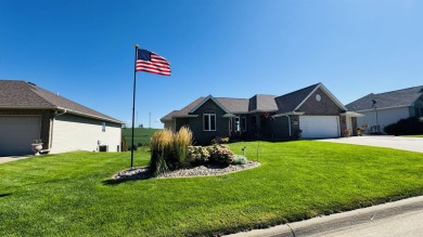 Beautiful 3-bedroom home in Hinton, IA located right on the golf on Deer Run Golf Course in Iowa - for sale on GolfHomes.com, golf home, golf lot